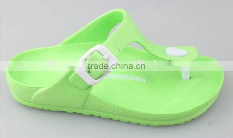 2016 hot disign eva slipper flip flop with many colors