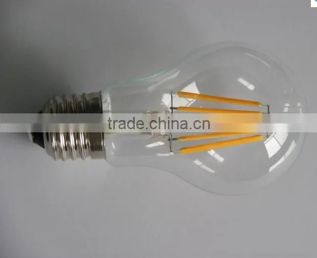 CE ROHS ERP 8W 800lm led bulb filament E27 led filament dimmable