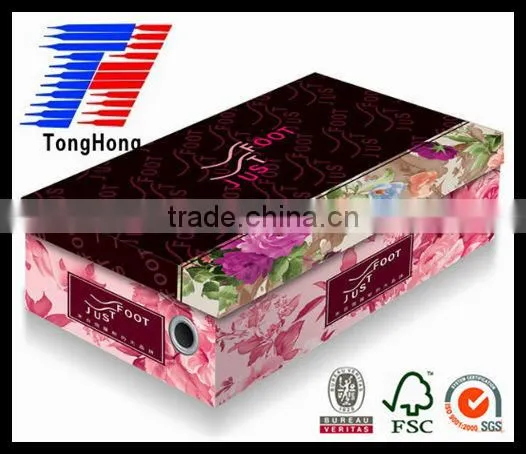 Latest design good quality hand made paper pillow box for sale
