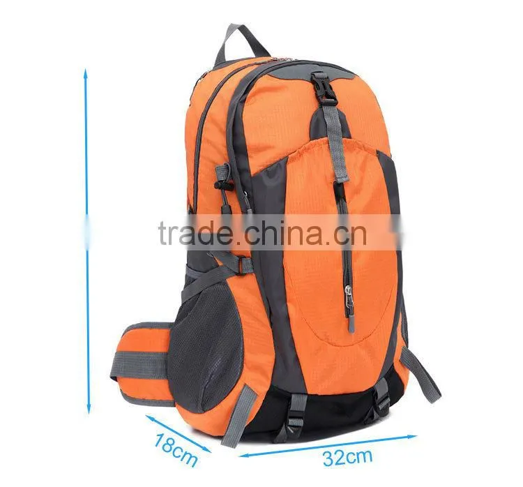 2015 new Outdoor Travel Hiking Backpack 35L Waterproof Camping Bag With Water Pocket BB009