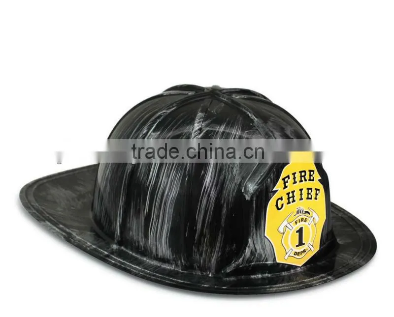 NEW!Plastic helmet Fire helmet with light for adult for roleplay party