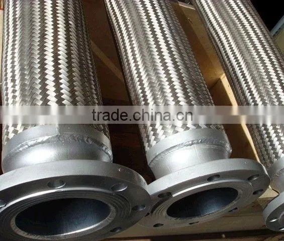 stainless steel braided PTFE hose / Teflon hose made in china