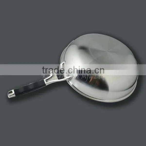 Stianless steel wok cookware 304 non-smoke cooker