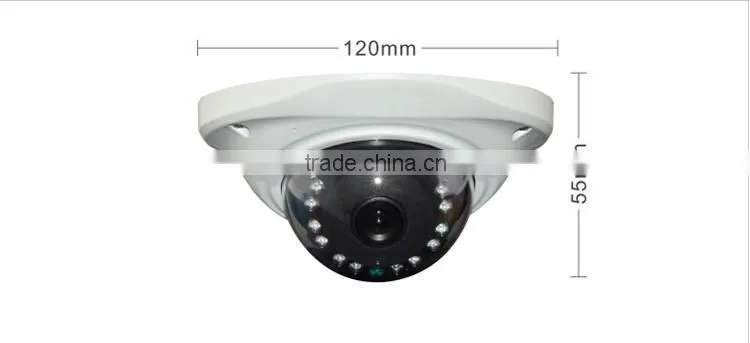 Night Vision Metal Case Dome Style AHD COMS Sensor 720P Resolution Waterproof Mini Camera