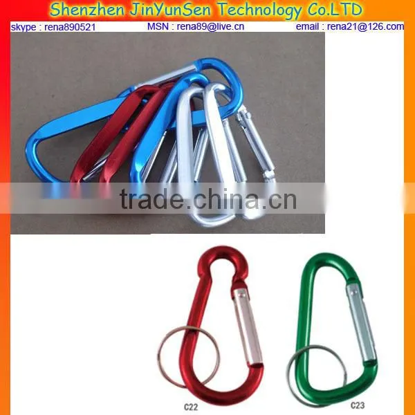 carabiner hook carabiner keychain carabiner bulk 6cm shenzhen factory