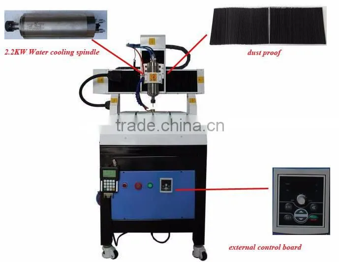 DSP Controller small 400*400mm metal cnc cutting machine