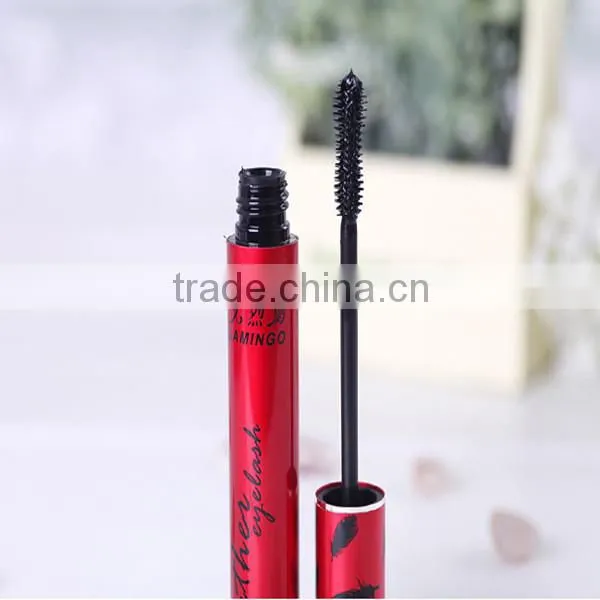 Hot New Flamingo mascara Black Color Lengthening Curving 3D fiber waterproof mascara