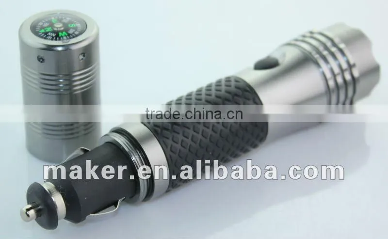 1W Auto Charge Rechargeable LED Flashlight
