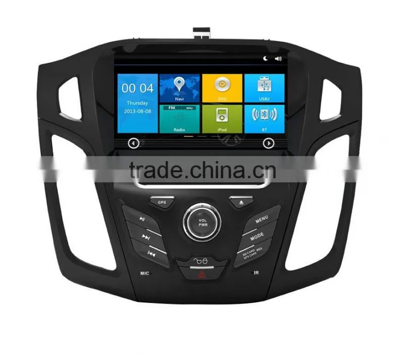 car dvd gps navigation for ford focus 2012 with Rear View Camera GPS BT TV Radio RDS