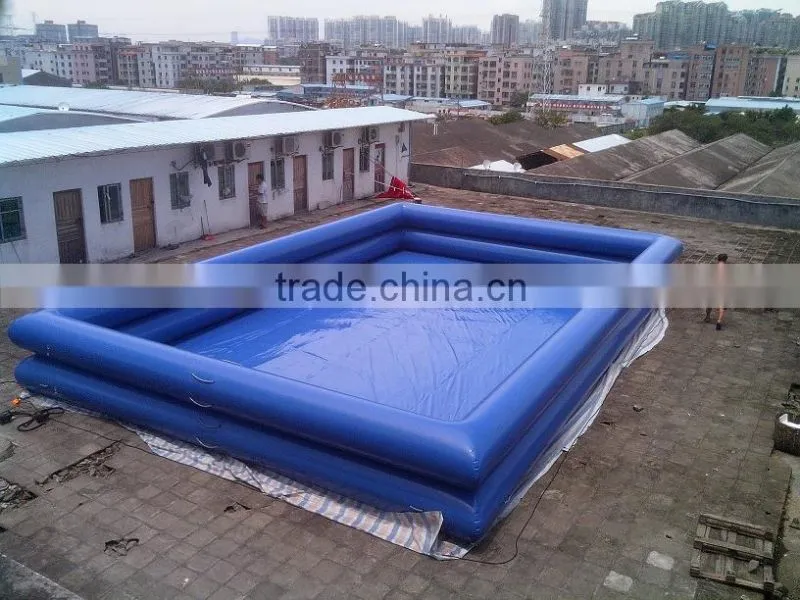 Used commercial large water pool bubble ball pit pool inflatable swimming pool for kids