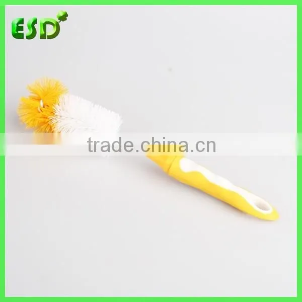 ESD Soft Grips Plastic Baby Brush For Cleaning Bottle Milk