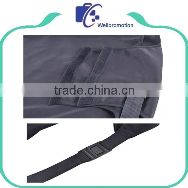 Purple spandex decorative protective cover luggage suitcase
