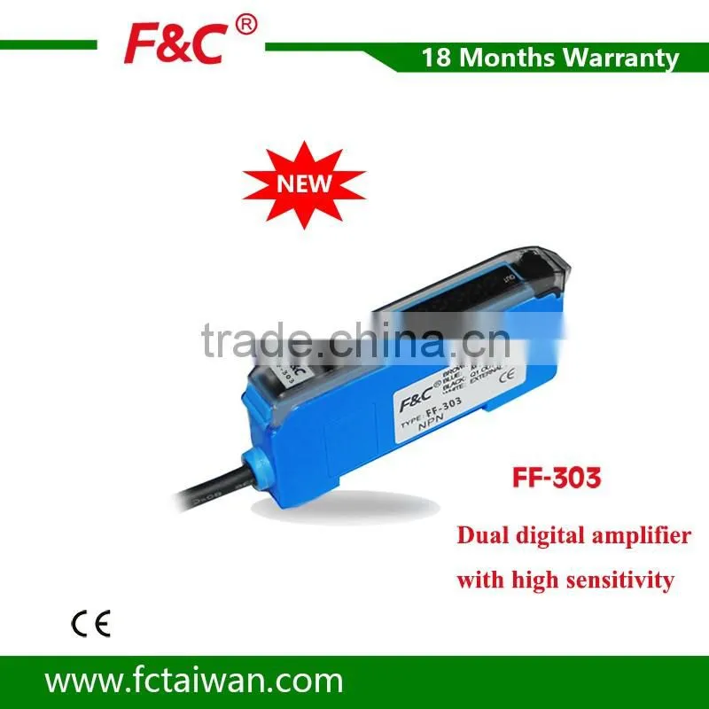 Alibaba New products universal 12V position amplifier fiber optic amplifier with a mounting bracket