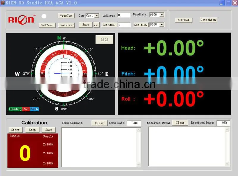 High Performance 3-Axis Digital Compass for Drilling Measurement