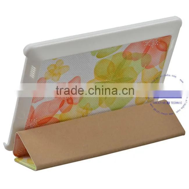 C&T Luxury Flowers pattern smart cover for kindle fire