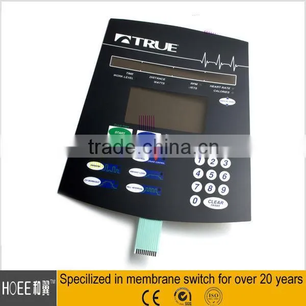 multi color numeric membrane switch overlay membrane keyboards