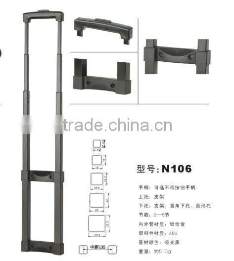 suitcase handle and wheel bag accessory Trolley case handle and brief case handle