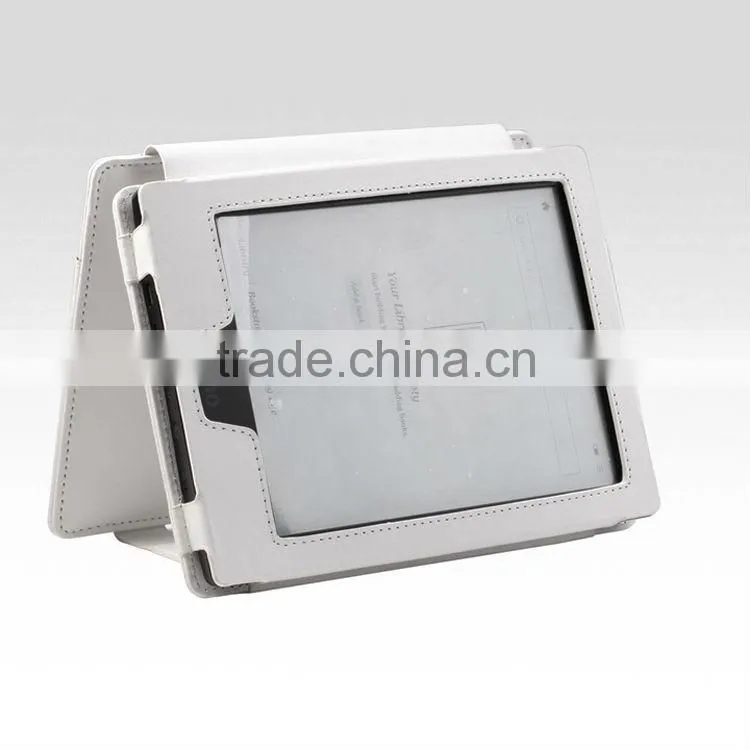 Book style Leather Case for kobo aura hd,Stand Leather case for kobo aura hd