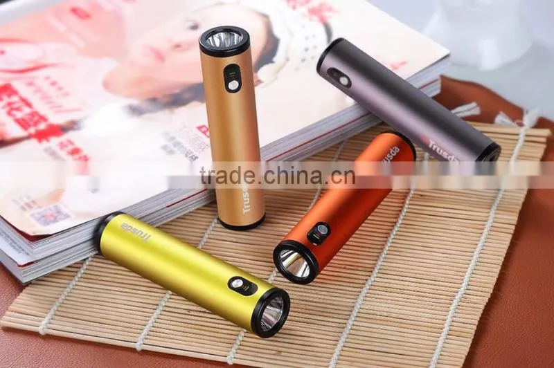 Led flash light high quality power bank