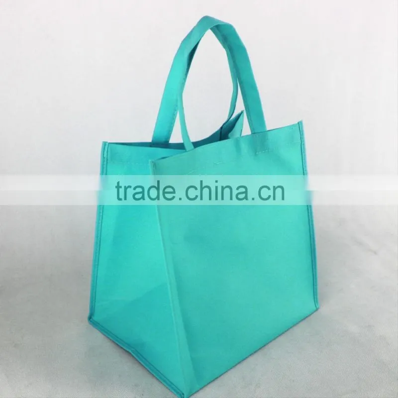 Non-Woven Two-Tone Shopper Tote Bag