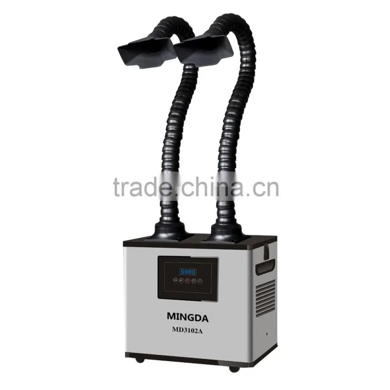 Made in China Factory MD3101A digital display fume extractor / ESD smoke absorber /laser smoke filter