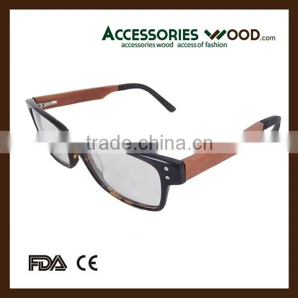 2016 Wholesale Custom Optical Shampoo&Wood Glasses customized Logo for All Ages