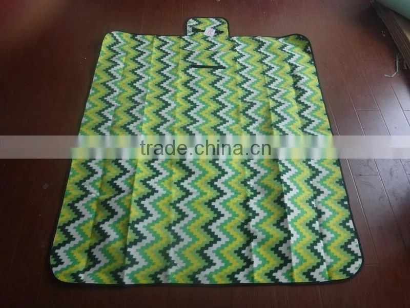 Wholesale 600D Oxford Straw Folding Waterproof Outdoor Mattress