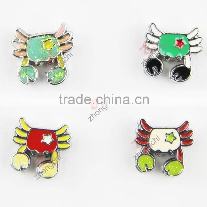 fashion elephant metal slider charm
