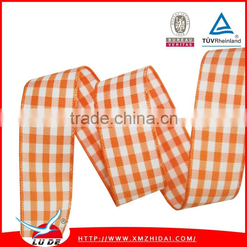 Hotsale Scottish Plaid Ribbon for daily decoration