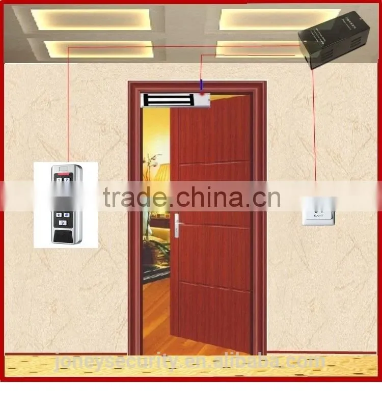 IP68 waterproof Access control system with metal rfid keypad reader