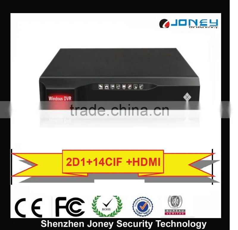 D1 DVR Stand alone Network h.264 standalone 16 channel dvr with CMS