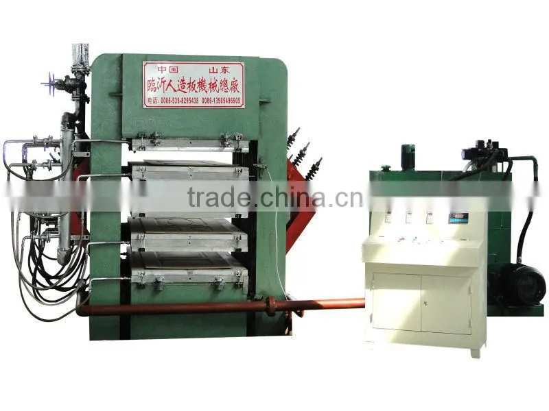 Door skin hot press machine