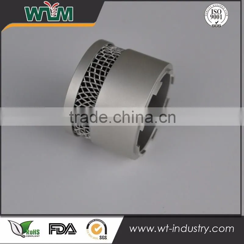 custom made logo customize new design cnc lathe machine for Microphone head