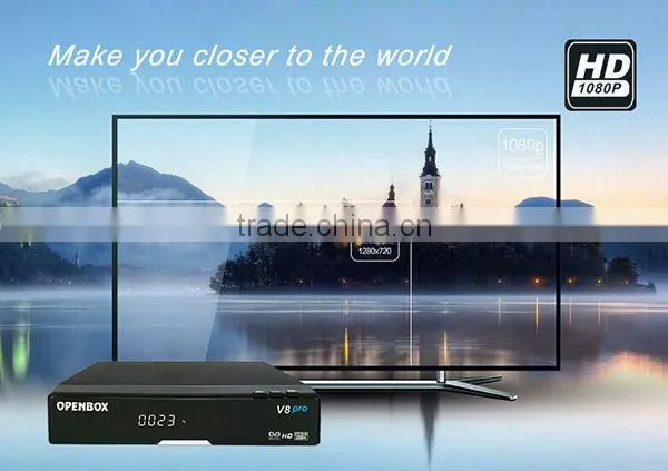 Manufacture cheap full hd dvb-s2 4k satellite receiver iptv set top box OEM factory