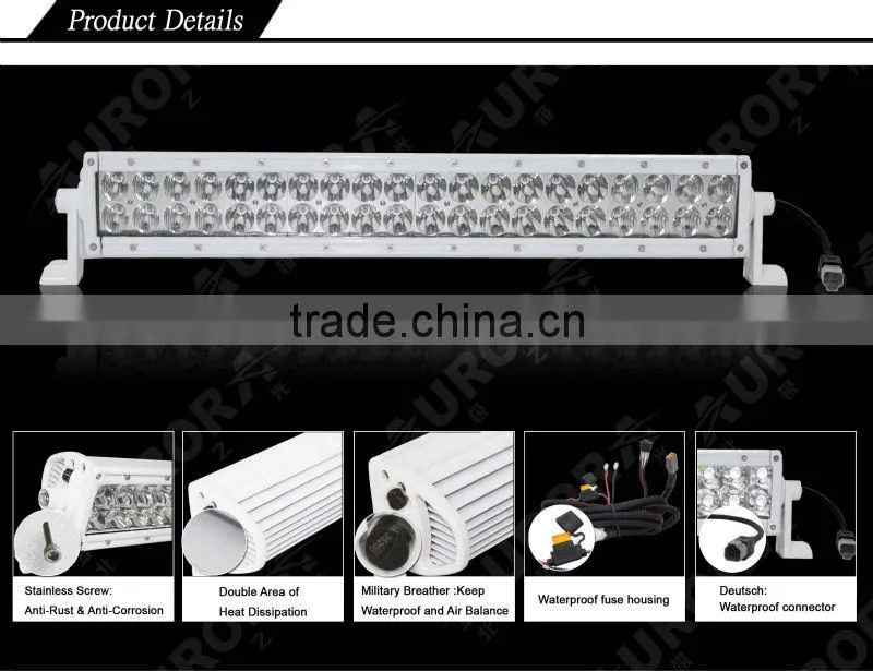 Aurora 10inch 100W dual row combination beam light off road accessories