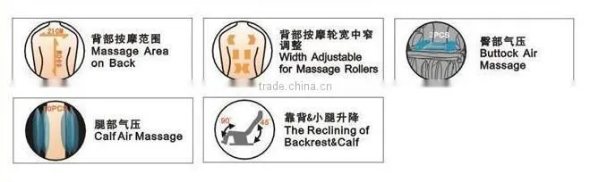 Vending Massage Chair Black high quality massage chair AM-H005BT