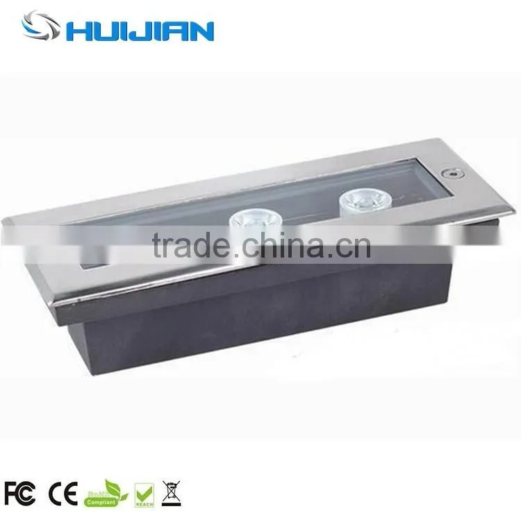 200*80 3watt RGB underground linear light outdoor strip graden lamp