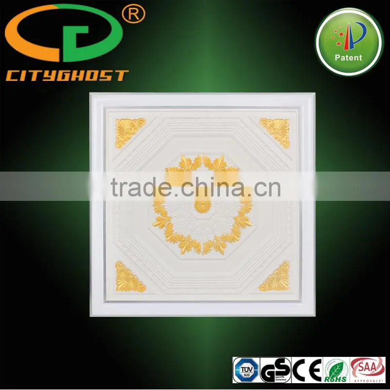 Hall & Commercial Building Lighting Fire-proof PC Diffuser Ceiling Recessed LED Panel Light 600x600 36W