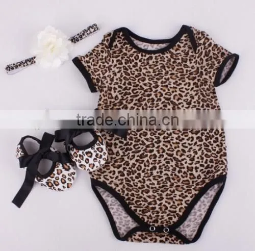 Baby Boutique Summer Infant Clothes Sets Cotton Short Sleeve Summer Infant Clothes Sets