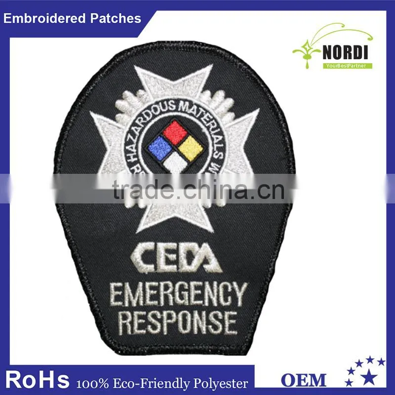 hot sale backing wholesale embroidered patches for garment no minimum