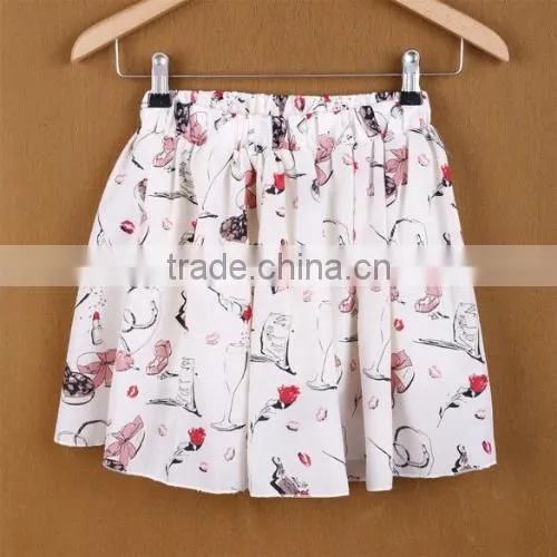 Stylish Hot Fashion Lady Women Floral Mini Slim Sexy Skirt