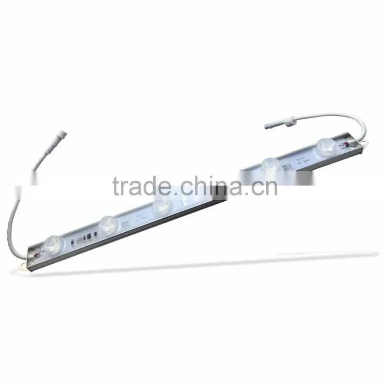 5LEDS Chip high power 3030 rigid led box light bar with lens