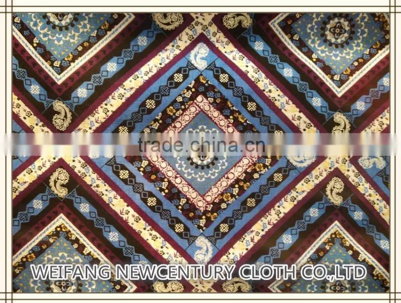New product of 100% cotton fabric in 2016