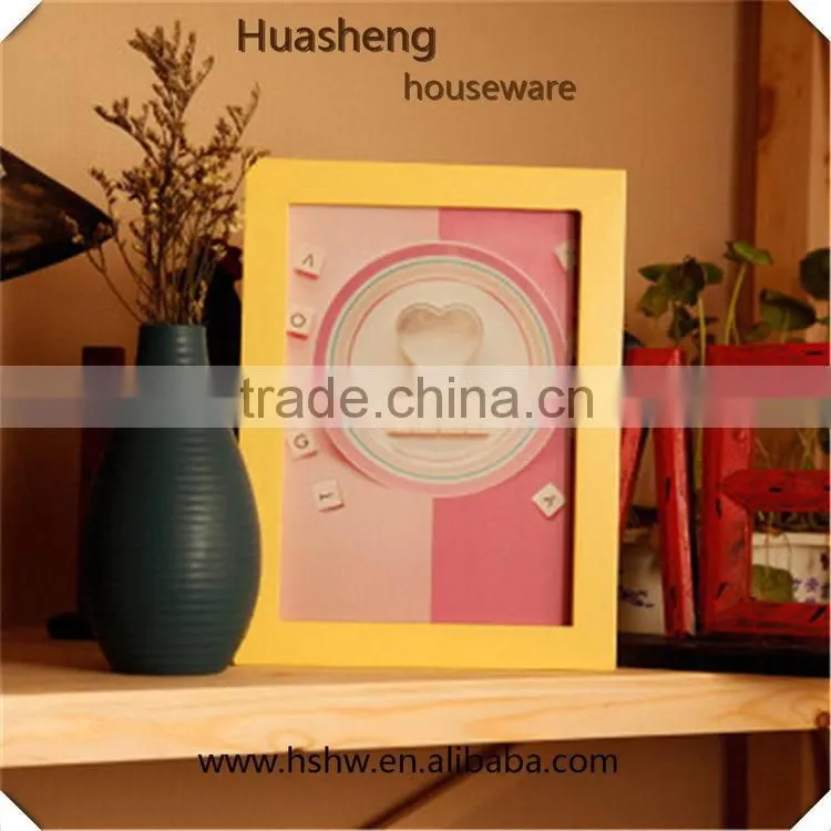 Durable new style girl princess soft plastic photo frame