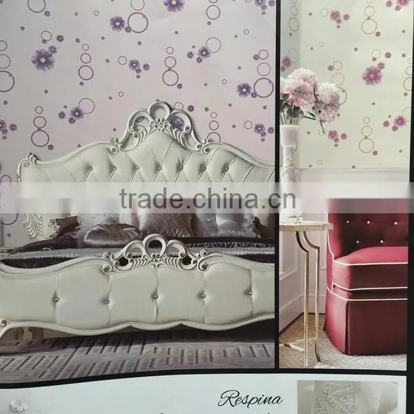high quality iuxury vinyl wallpaper for project whith abstract painting
