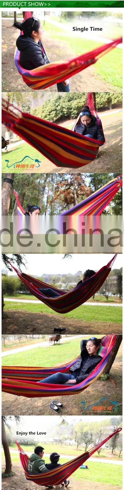 Outdoor Hammock Hammock Netting Hammock Canvas
