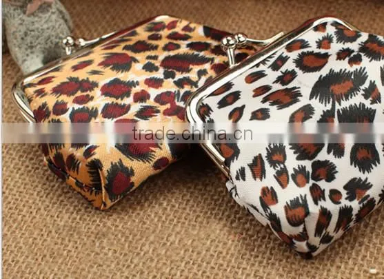 2014 Hot Selling Leopard Print Cute Coin Purse ZTCO-0008