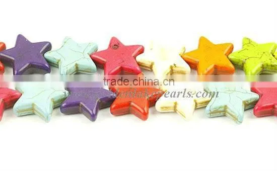 Gemstone Synthetic Turquoise Beads