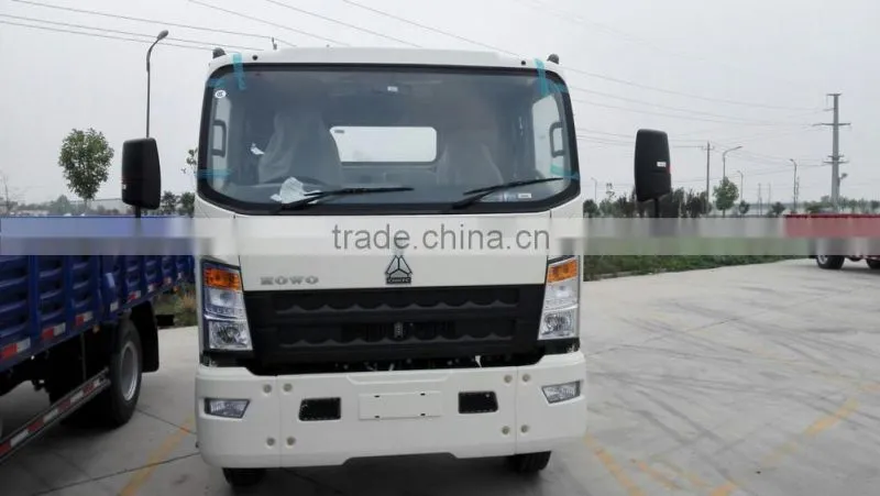 SINOTRUK New Design HOWO 4x2 8 ton Rigid Light Truck Chassis
