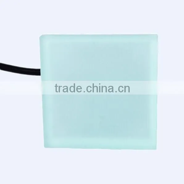 shenzhen 3 years warranty ip67 tough glass concrete outdoor led lighted floor tiles